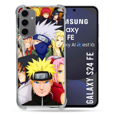 Coque Renforcée Pour Samsung Galaxy S24 FE Manga Naruto Team