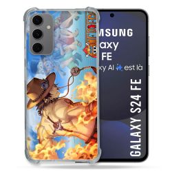 Coque Renforcée Pour Samsung Galaxy S24 FE Manga One Piece Ace Color