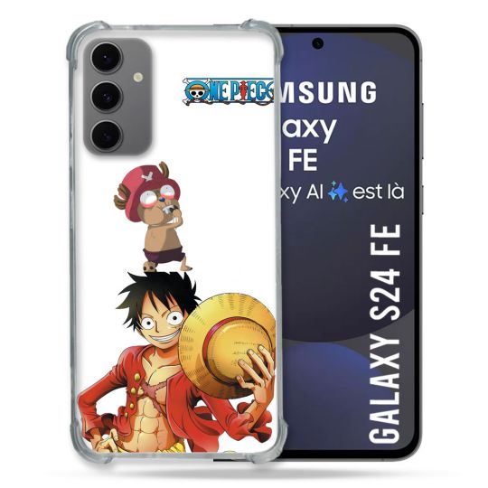 Coque Renforcée Pour Samsung Galaxy S24 FE Manga One Piece Chopper