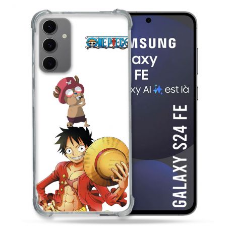 Coque Renforcée Pour Samsung Galaxy S24 FE Manga One Piece Chopper
