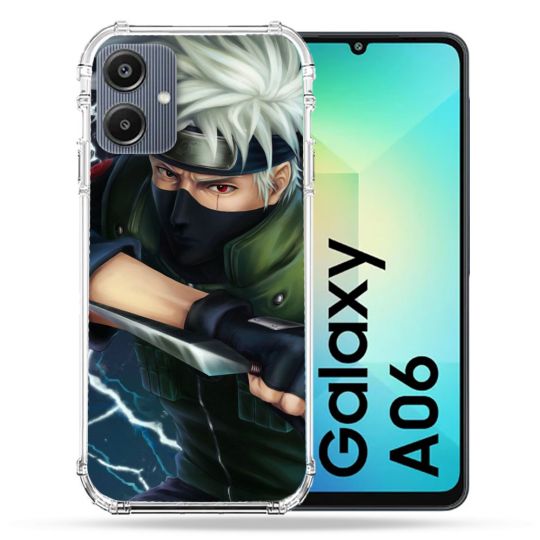 Coque Renforcée Pour Samsung Galaxy A06 Manga Naruto Kakashi