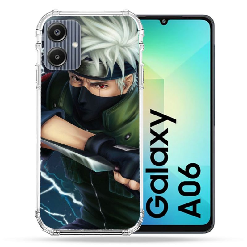Coque Renforcée Pour Samsung Galaxy A06 Manga Naruto Kakashi