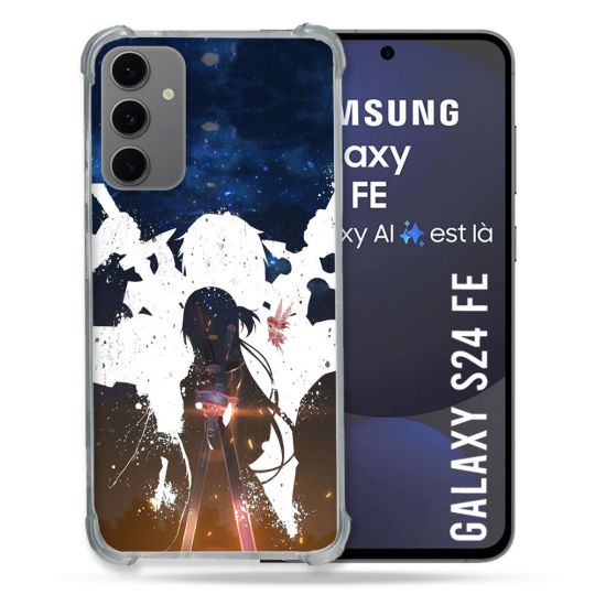 Coque Renforcée Pour Samsung Galaxy S24 FE Manga SAO sword Art Online Asuna
