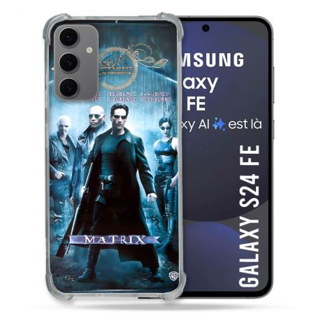 Coque Renforcée Pour Samsung Galaxy S24 FE Matrix Affiche