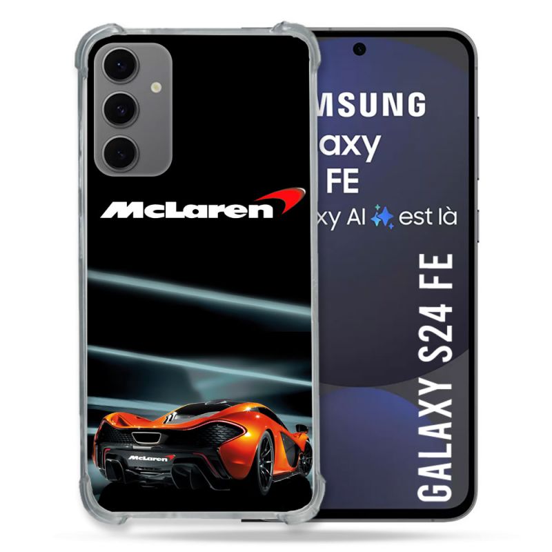 Coque Renforcée Pour Samsung Galaxy S24 FE Mc Laren