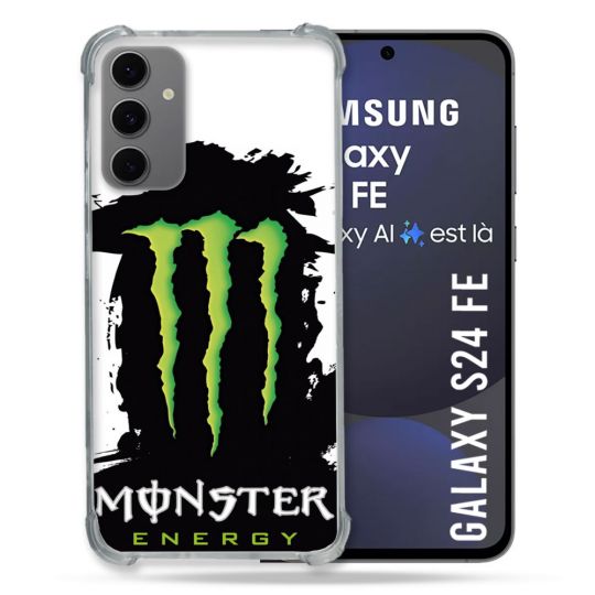 Coque Renforcée Pour Samsung Galaxy S24 FE Monster Energy Tache