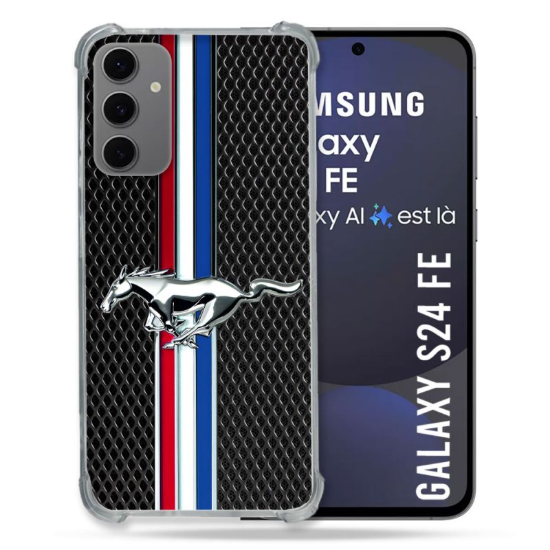 Coque Renforcée Pour Samsung Galaxy S24 FE Mustang
