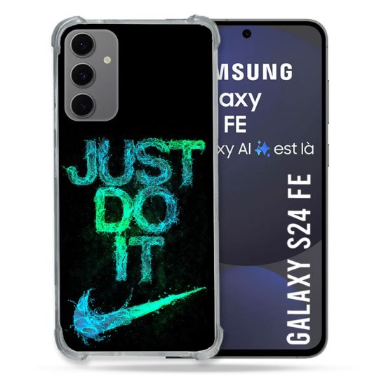 Coque Renforcée Pour Samsung Galaxy S24 FE Nike Just Do It