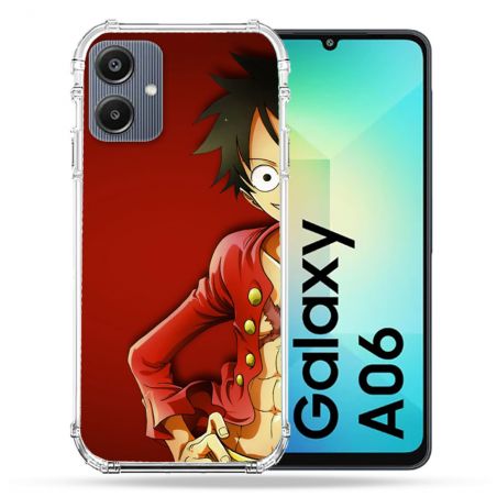 Coque Renforcée Pour Samsung Galaxy A06 Manga One Piece Luffy