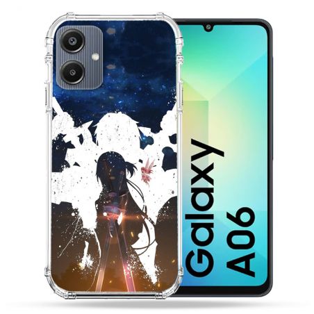 Coque Renforcée Pour Samsung Galaxy A06 Manga SAO sword Art Online Asuna
