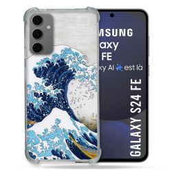 Coque Renforcée Pour Samsung Galaxy S24 FE Peinture La Grande Vague