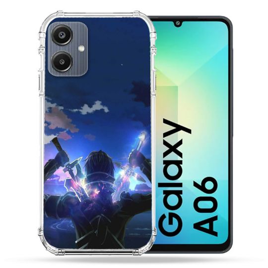 Coque Renforcée Pour Samsung Galaxy A06 Manga SAO sword Art Online Epee