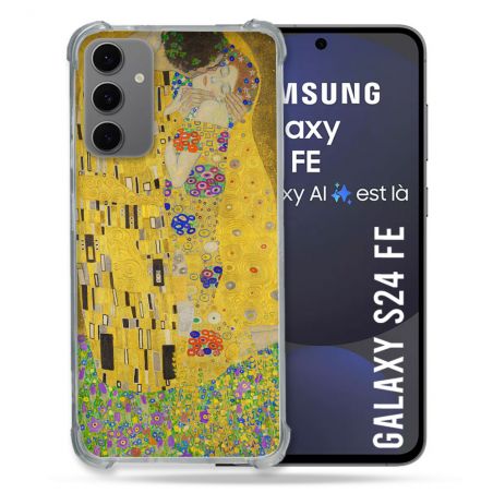 Coque Renforcée Pour Samsung Galaxy S24 FE Peinture Le Baiser