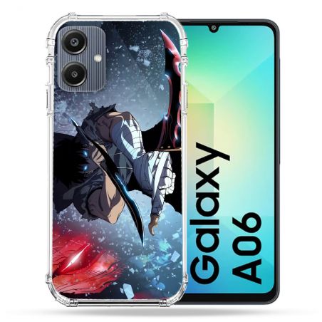Coque Renforcée Pour Samsung Galaxy A06 Manga Solo Leveling Sung Epee