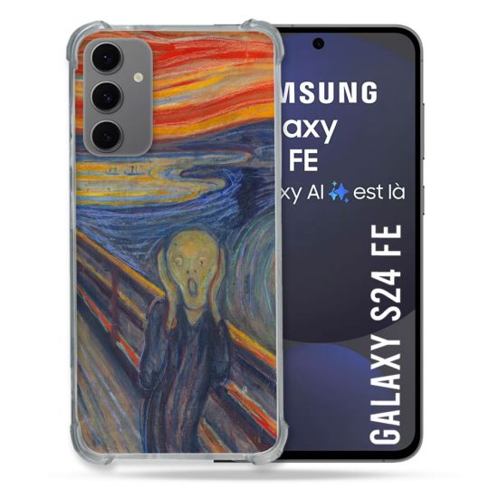 Coque Renforcée Pour Samsung Galaxy S24 FE Peinture Le Cri