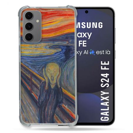 Coque Renforcée Pour Samsung Galaxy S24 FE Peinture Le Cri