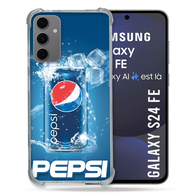 Coque Renforcée Pour Samsung Galaxy S24 FE Pepsi