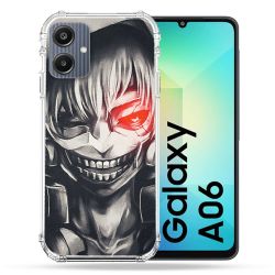 Coque Renforcée Pour Samsung Galaxy A06 Manga Tokyo Ghoul Kaneki Noir