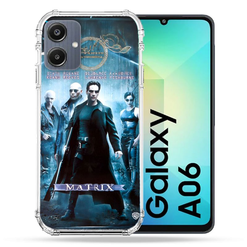 Coque Renforcée Pour Samsung Galaxy A06 Matrix Affiche