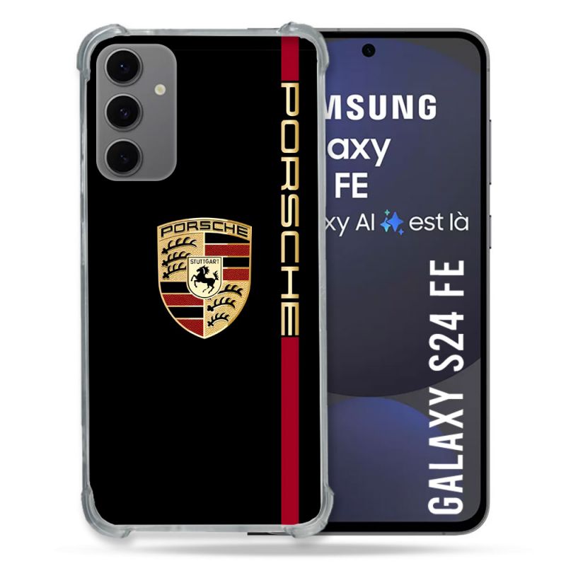 Coque Renforcée Pour Samsung Galaxy S24 FE Porsche Line