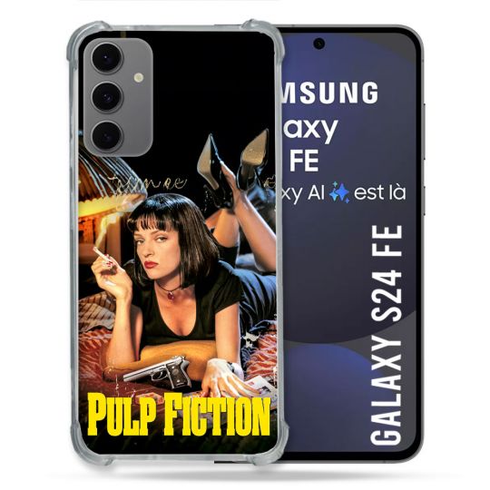 Coque Renforcée Pour Samsung Galaxy S24 FE Pulp Fiction Affiche