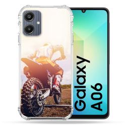 Coque Renforcée Pour Samsung Galaxy A06 Moto Cross Soleil