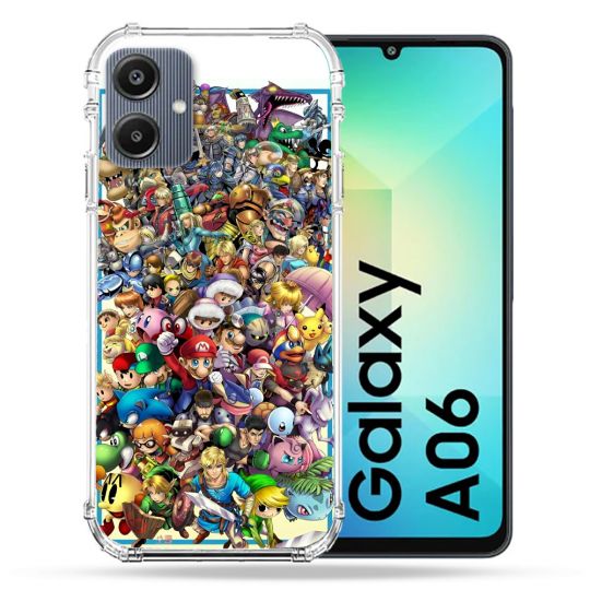 Coque Renforcée Pour Samsung Galaxy A06 Nintendo