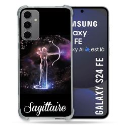 Coque Renforcée Pour Samsung Galaxy S24 FE Signe Zodiaque 2 Sagittaire