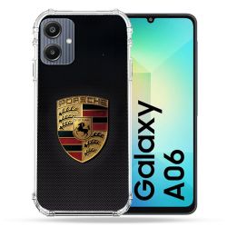 Coque Renforcée Pour Samsung Galaxy A06 Porsche Carbone