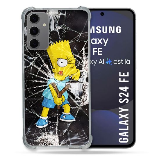Coque Renforcée Pour Samsung Galaxy S24 FE Simpson Bart