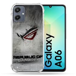 Coque Renforcée Pour Samsung Galaxy A06 ROG Gris