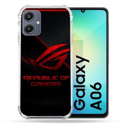 Coque Renforcée Pour Samsung Galaxy A06 ROG Rouge
