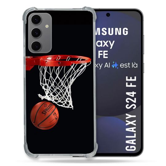 Coque Renforcée Pour Samsung Galaxy S24 FE Sport Basket Panier
