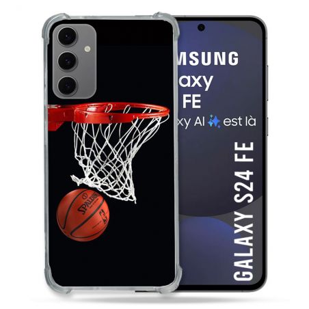Coque Renforcée Pour Samsung Galaxy S24 FE Sport Basket Panier