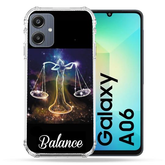 Coque Renforcée Pour Samsung Galaxy A06 Signe Zodiaque 2 Balance