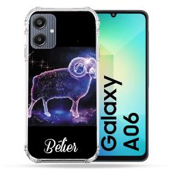 Coque Renforcée Pour Samsung Galaxy A06 Signe Zodiaque 2 Bélier