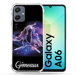 Coque Renforcée Pour Samsung Galaxy A06 Signe Zodiaque 2 Gémeaux