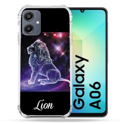 Coque Renforcée Pour Samsung Galaxy A06 Signe Zodiaque 2 Lion
