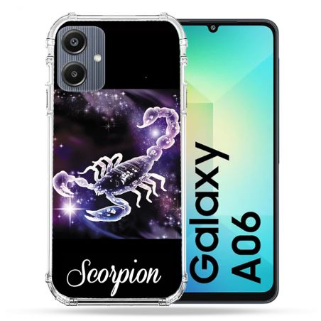 Coque Renforcée Pour Samsung Galaxy A06 Signe Zodiaque 2 Scorpion