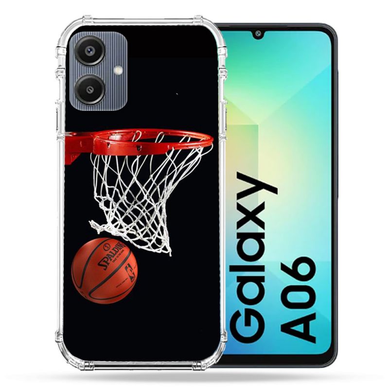 Coque Renforcée Pour Samsung Galaxy A06 Sport Basket Panier