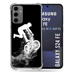 Coque Renforcée Pour Samsung Galaxy S24 FE Sport VTT Noir