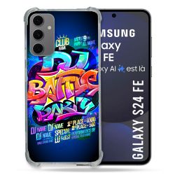 Coque Renforcée Pour Samsung Galaxy S24 FE Street Art Rap