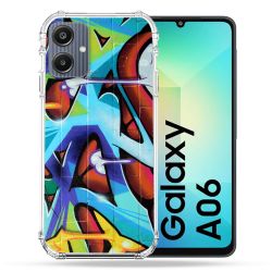 Coque Renforcée Pour Samsung Galaxy A06 Street Art Graf Color