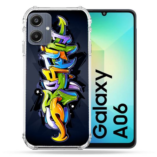 Coque Renforcée Pour Samsung Galaxy A06 Street Art Graffiti