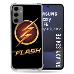Coque Renforcée Pour Samsung Galaxy S24 FE The Flash Logo