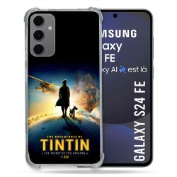 Coque Renforcée Pour Samsung Galaxy S24 FE Tintin Affiche