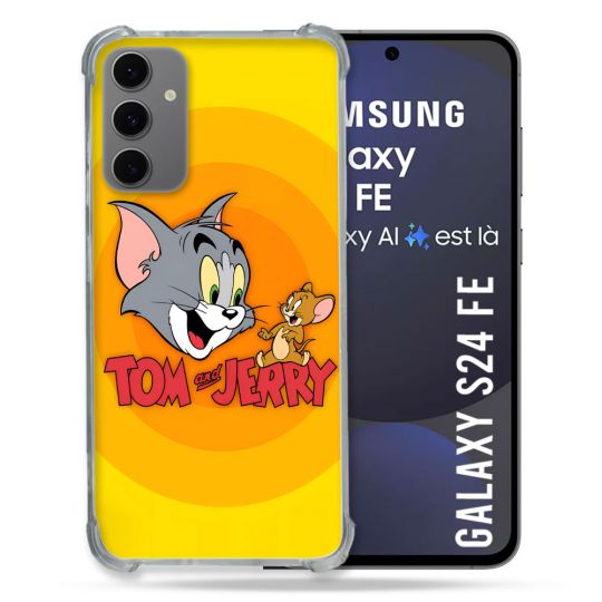 Coque Renforcée Pour Samsung Galaxy S24 FE Tom Jerry