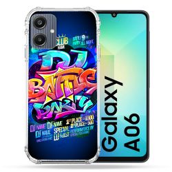 Coque Renforcée Pour Samsung Galaxy A06 Street Art Rap