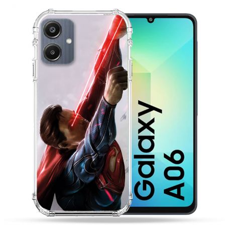 Coque Renforcée Pour Samsung Galaxy A06 Superman Laser
