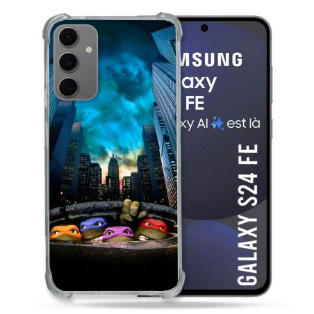 Coque Renforcée Pour Samsung Galaxy S24 FE Tortue Ninja Ville